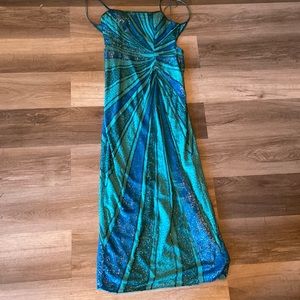 Vintage sequined gown